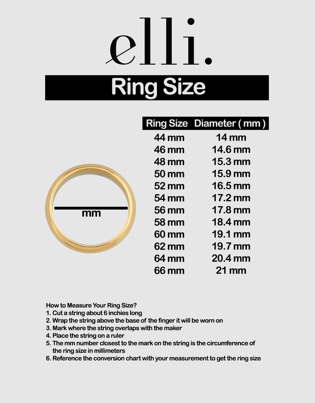 Elli Jewelry - Ring Waves Look Trend in 925 Sterling Silver Rose Gold Plated