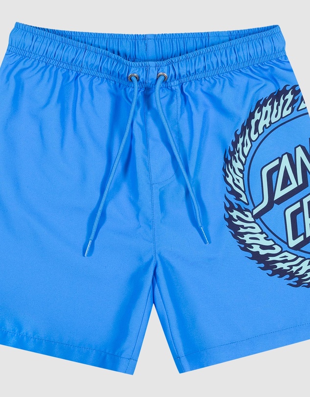 Santa Cruz - Flame Ringed Dot Boardshorts - Teens