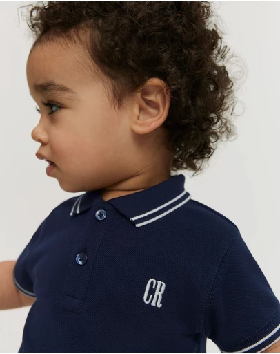 Country Road - Organically Grown Cotton Logo Polo Shirt