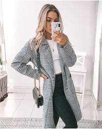 Esther & Co - Polaris Coat - Print