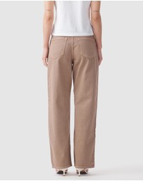Outland Denim - Olive Cooke x Outland Denim Mid Slouchy Wide Jeans