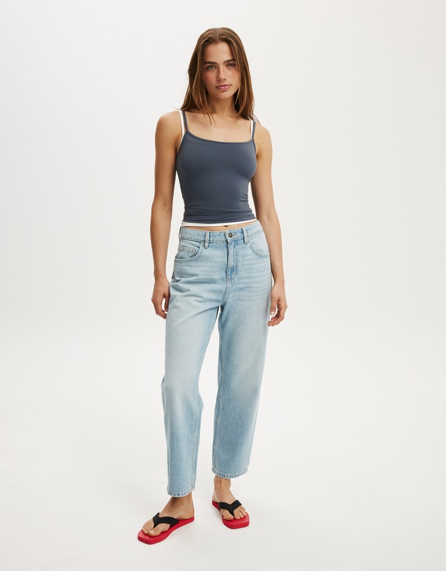 Cotton On - Straight Crop Jean