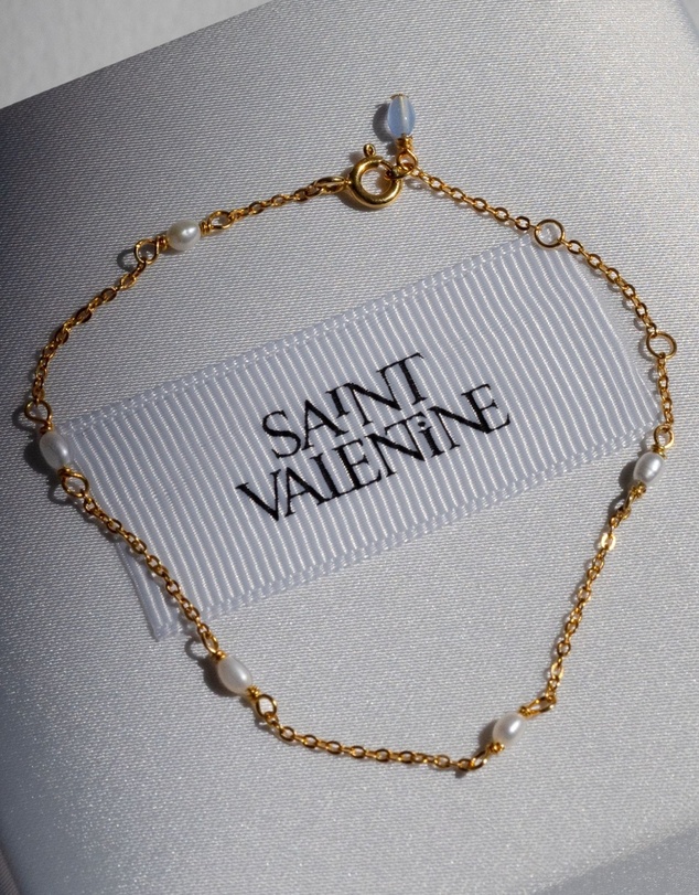 SAINT VALENTINE - Something Blue Bracelet - Gold
