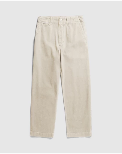 Norse Projects - Hengifoss High Waist Heavy Twill Trousers
