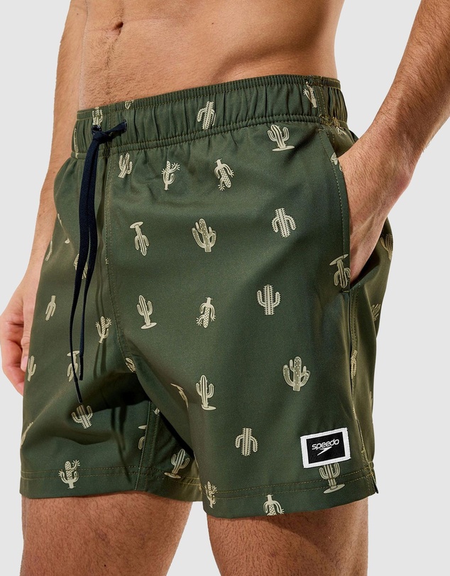 Speedo - Printed Redondo Edge Volley Shorts 16-Inch