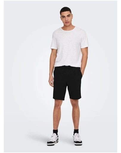 Only & Sons - ONSLINUS Shorts - Black