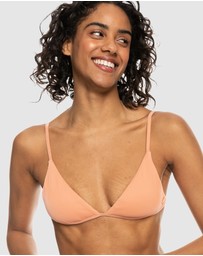 Roxy - Rib Roxy Love The Quiver Tri Bikini Top For Women