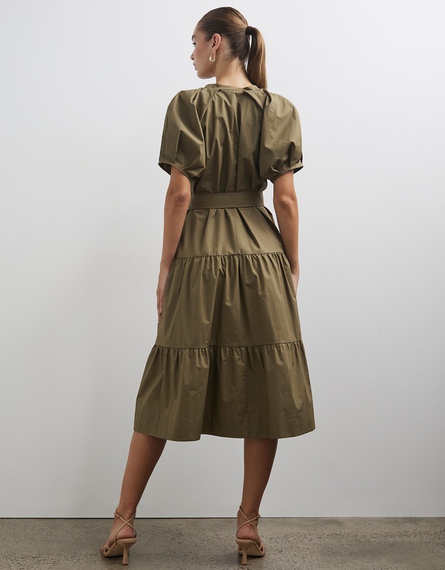 Lindsay Nicholas New York - Cotton Joan Midi Dress