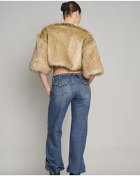Love and Nostalgia - Little Fur Coat - Brown
