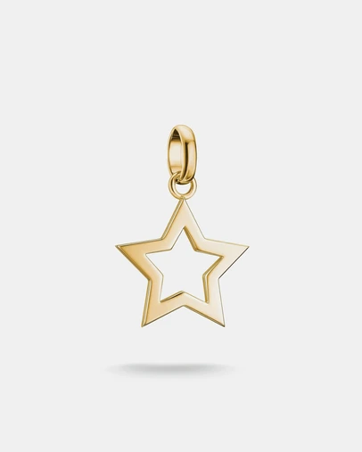 THOMAS SABO - Gold-Plated Star Charm