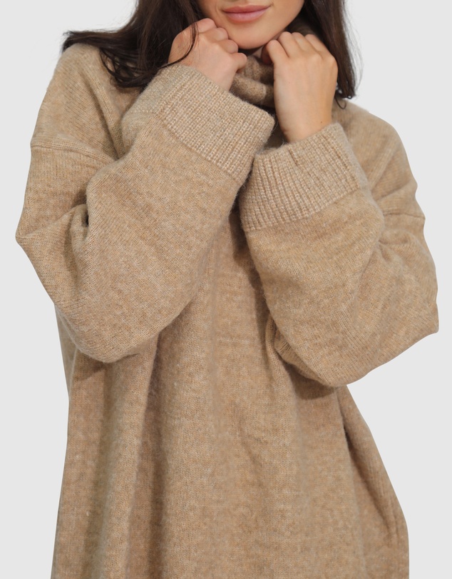 Belle & Bloom - Cuddle Me Oversized Tunic Sweater