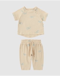 Susukoshi - Boxy Tee x Pant Set