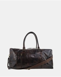 Pierre Cardin - Pierre Cardin Rustic Leather Business/Overnight Bag