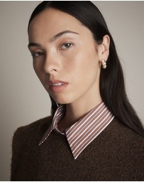 MIMCO - Jovie Pearl Hoop Earrings