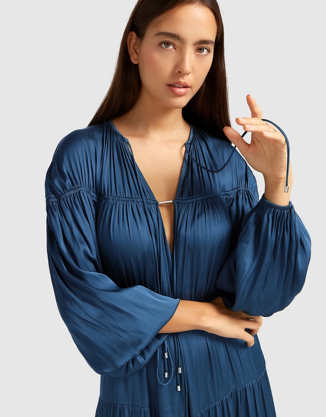 Belle & Bloom - Window Seat Tiered Maxi Dress