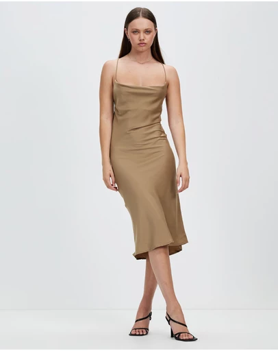 Style Addict - Cross Back Slip Dress