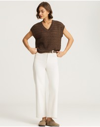 IDA+S - Reni Metallic Cotton Knit Top
