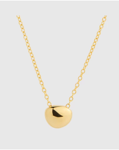 Najo - Soothing Yellow Gold Necklace