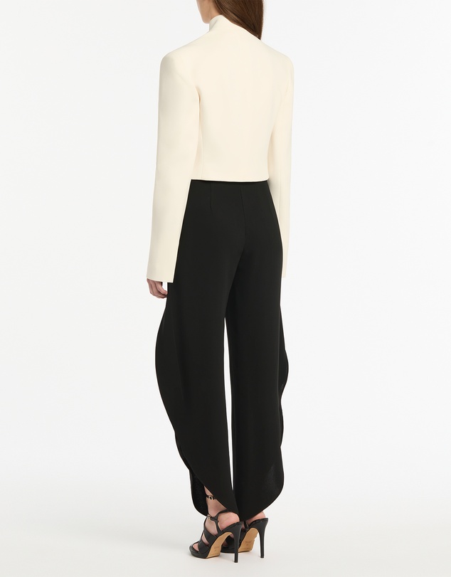 Carla Zampatti - Black Crepe Petal Pant