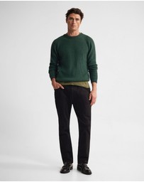 Oxford - Cedar Wool Tipping Knit