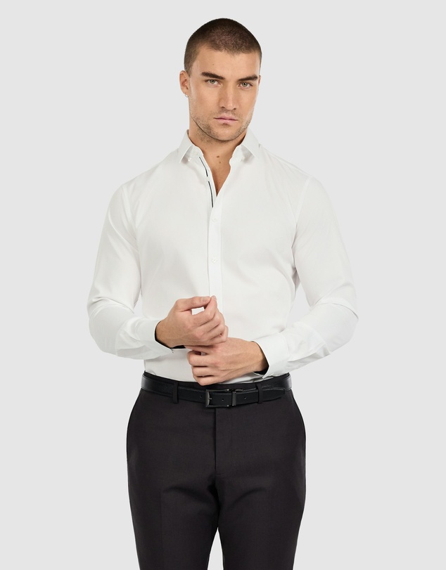 Tarocash - Iko Slim Stretch Bamboo Shirt