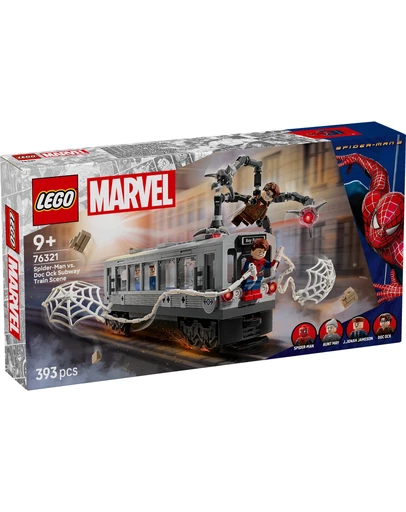 LEGO - 76321 Spider-Man vs Dock Ock Subway Train Scene