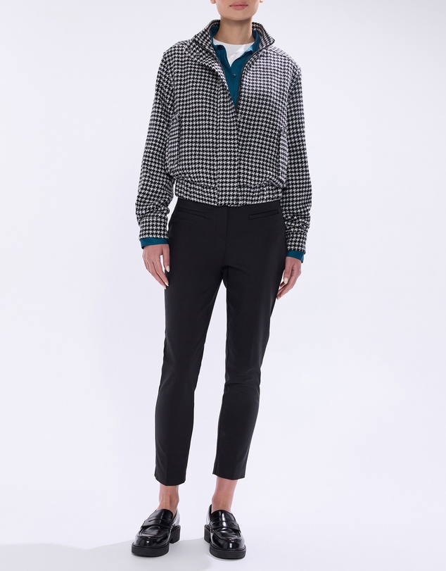 Marcs - Quinn Houndstooth Bomber Jacket