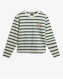 Superdry - Country Club Long Sleeve Stripe Top