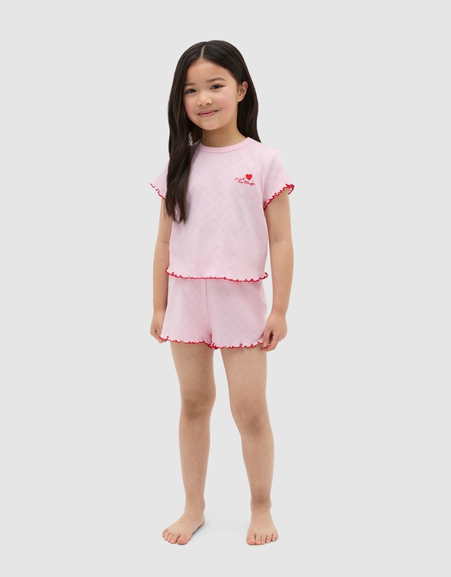 Seed Heritage - Heart Pointelle Pyjama