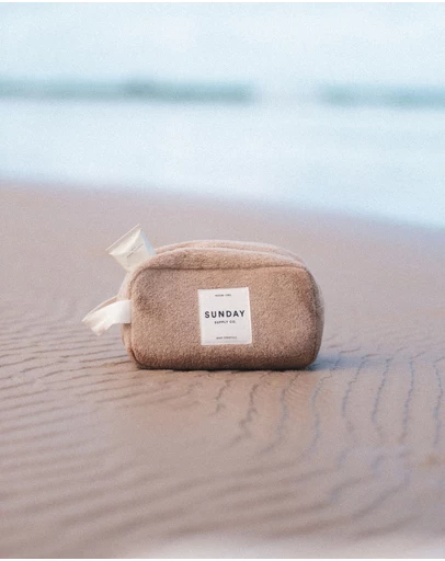 Sunday Supply Co - Husk Towelling Accessories Pouch