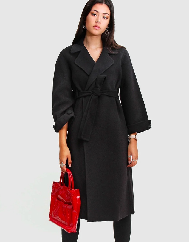 Belle & Bloom - Stay Wild Oversized Wool Coat