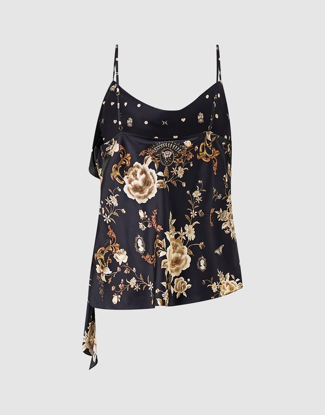 Camilla - Asymmetric Draped Top