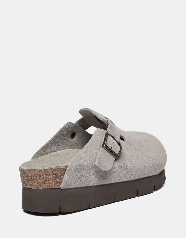 EVERAU - EverAU Ugg Brooklyn Platform Cow Suede Upper Clogs