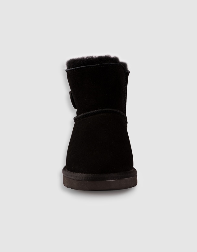 AusWooli Ugg Boots - Cabarita Short Sheepskin Wool Button Boots