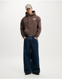 Cotton On - Box Fit Graphic Hoodie