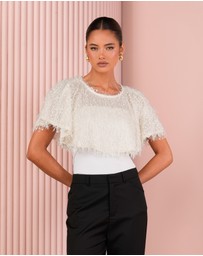 Azzurielle - Vivi Pluma Cape