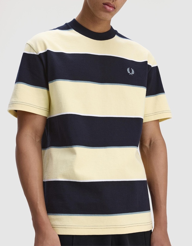 Fred Perry - Striped Relaxed T-Shirt