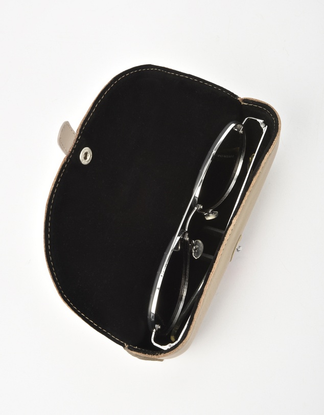 Cobb & Co - Iris Two Tone Leather Glasses Case