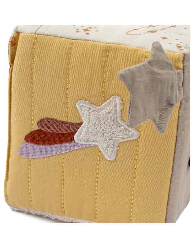 Fabelab - Fabric Cube - Space, 12 cm