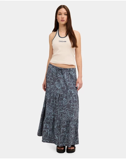 Volcom - Womens Boa Maxi Skirt