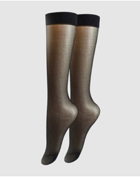 High Heel Jungle - Ultra Sheer Calf Socks - 2 Pack