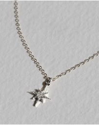 SAINT VALENTINE - North Star Necklace - Silver - ICONIC EXCLUSIVE