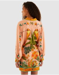Farm Rio - Birds Mini Skirt