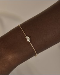 By Charlotte - Crystal Wings Bracelet