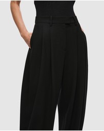 MISHA - Mezzaluna Pleated Barrell Leg Trousers
