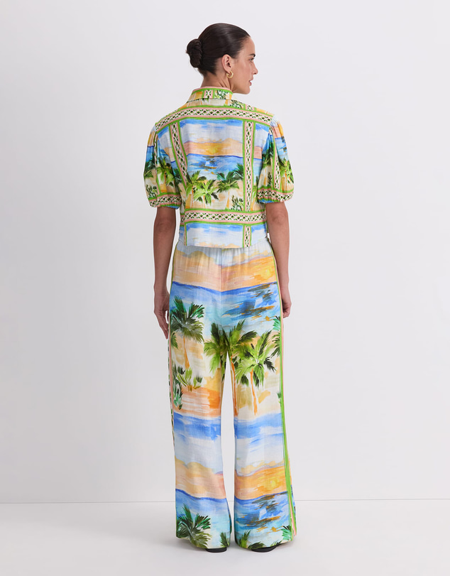 Sportscraft - Sunset Palm Blouse