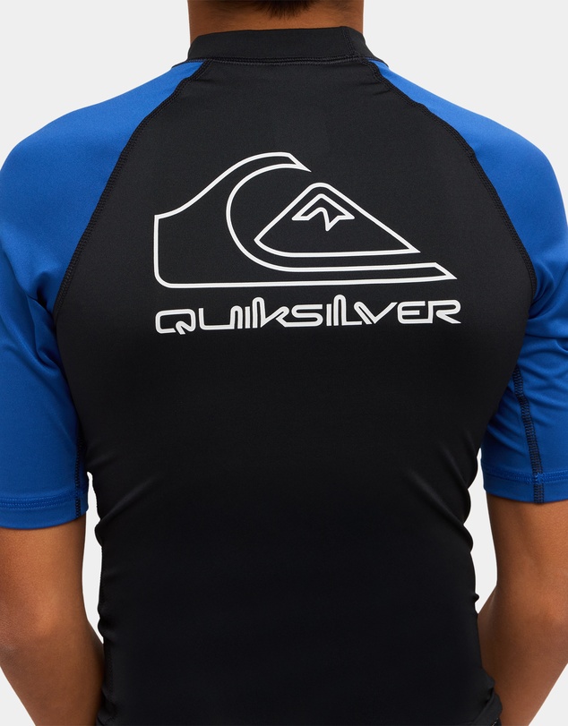 Quiksilver - Boys 8 to 16 On Tour Short Sleeve Rash Vest
