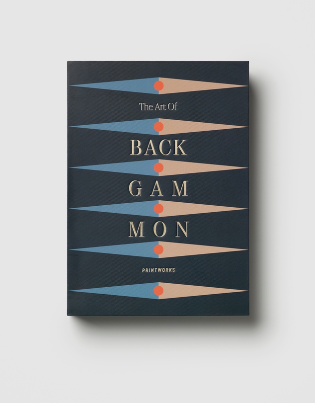 Printworks - Printworks Classic Art of Backgammon-Anthracite Grey
