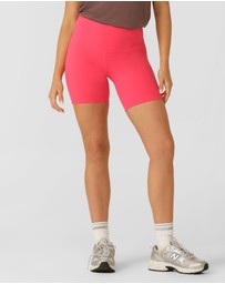 Lorna Jane - Lotus No Chafe Phone Pocket 16cm Bike Shorts