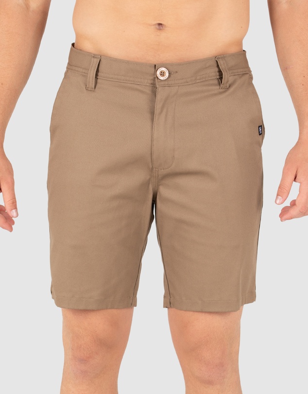 UNIT - UNIT Mens Shift Fixed Waist Utility Shorts